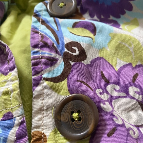 OshKosh Genuine Kids Floral Hooded jacket - Picture 4 of 5